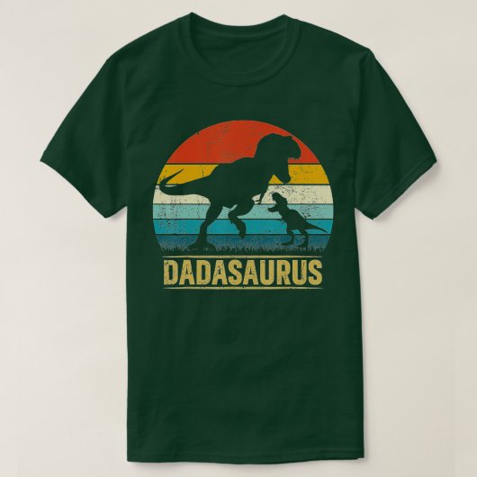 Dada Saurus T Rex Dinosaur DadaSaurus Funny Father T-Shirt (Design vorne)
