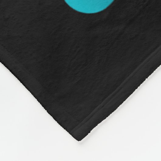 Dada Shark Wearing Cool Sungles Daddy Fleecedecke (Ecke)