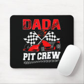 Dada T Crew Racing Family Race Car Birthday Boy  Mousepad (Mit Mouse)