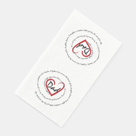 Dada - Vatertag Serviette (Ecke)