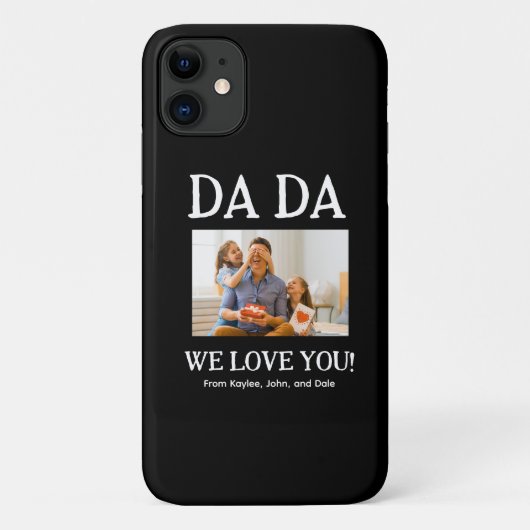 Dada Vathers Day Personalisiert Custom Case-Mate iPhone Hülle (Rückseite)