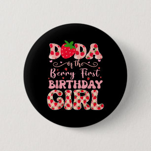 Dada vom Berry ersten Geburtstag der Girl Strawber Button