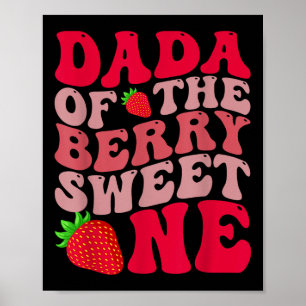 Dada vom Berry ersten Geburtstag der Girl Strawber Poster