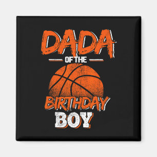 Dada vom Geburtstagskind Basketball Lover Daddy F Magnet