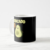 Dadacado Avocado 1St Vater Daddy Pater Dada Kaffeetasse (Vorderseite Links)