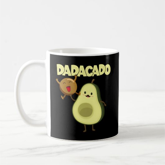 Dadacado Avocado 1St Vater Daddy Pater Dada Kaffeetasse (Links)