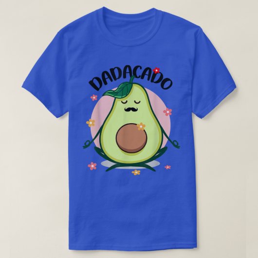 Dadacado Funny Avocado Vater Fathers Day Papac Pap T-Shirt (Design vorne)