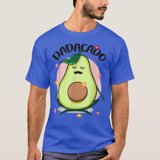 Dadacado Funny Avocado Vater Fathers Day Papac Pap T-Shirt
