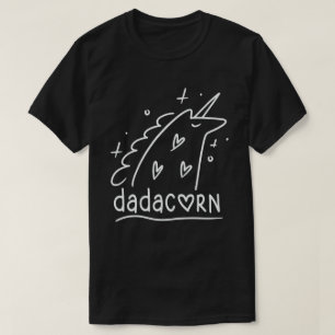 Dadacorn Funny Unicorn Vater Vatertag Geschenk T-Shirt