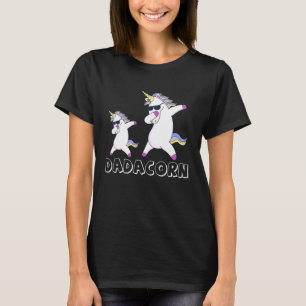 Dadacorn - Magisches Regenbogen-Einhorn-Pferd-Fami T-Shirt