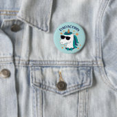 Dadacorn mit Sonnenbrille Button (Beispiel)