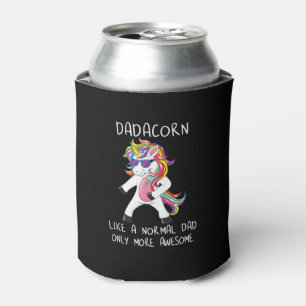 Dadacorn Wie ein Vater, nur cooler Flossing Uni Dosenkühler