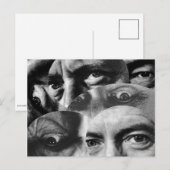 Dadaismus Vintage Postkarte (Vorne/Hinten)