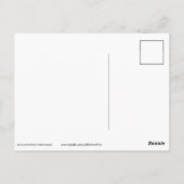 Dadaismus Vintage Postkarte (Rückseite)