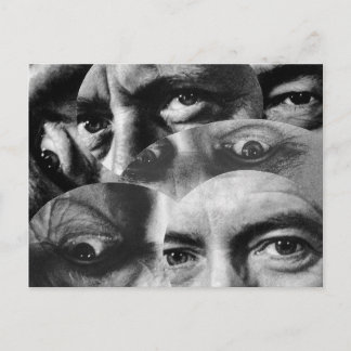 Dadaismus Vintage Postkarte