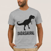 Dadasauras Dinosaurier-Vater-Shirt T-Shirt (Vorderseite)
