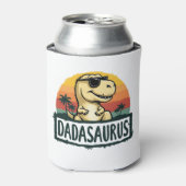 Dadasaurus Dinosaur Dad Dada Saurus Father’s Day Dosenkühler (Kanne Vorderseite)