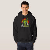 Dadasaurus Dinosaur Dada Saurus Vatertag Familie Hoodie (Vorne ganz)