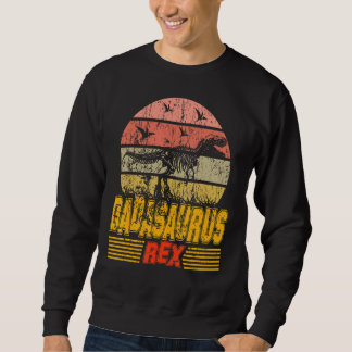 Dadasaurus Dinosaur Rex Vater Daddy für Großvater  Sweatshirt