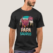 Dadasaurus Papasaurus Daddy T-Shirt (Vorderseite)