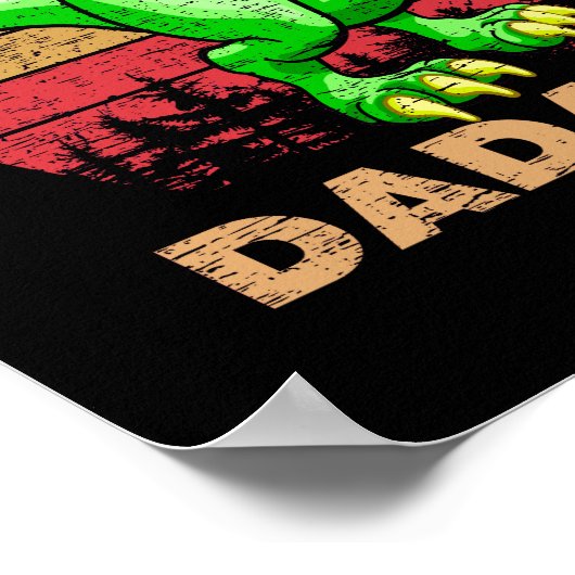 Dadasaurus Poster (Ecke)