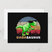 Dadasaurus Postkarte (Vorne/Hinten)
