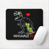 Dadasaurus Rex Au Bewusstsein Stolz Vater Vatertag Mousepad (Mit Mouse)