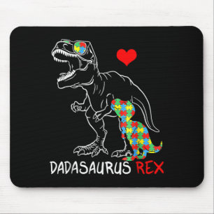 Dadasaurus Rex Au Bewusstsein Stolz Vater Vatertag Mousepad