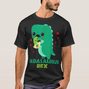 Dadasaurus Rex Autism Awareness Month Autistic ADH T-Shirt