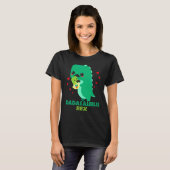 Dadasaurus Rex Autism Awareness Month Autistic Adi T-Shirt (Vorne ganz)