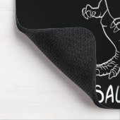 Dadasaurus Rex Autism Awareness Proud Vater Vaters Mousepad (Ecke)