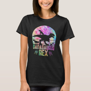 Dadasaurus Rex - Dinosaur Vater Vintage Gefärbte K T-Shirt