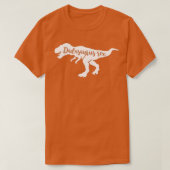 Dadasaurus Rex Funny Daddy Dinosaur T-Shirt (Design vorne)