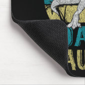 Dadasaurus T Rex Dinosaur Dada Saurus Familienüber Mousepad (Ecke)