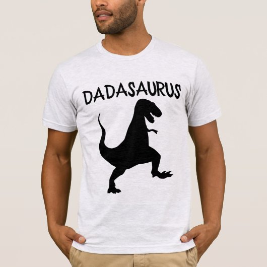 DADASAURUS VATER DINO FUNNY T - SHIRT (Vorderseite)