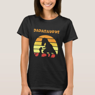 Dadasaurus Vater Trex Vater T Rex Dinosaur Retro S T-Shirt