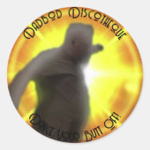 Dadbod Disco Sticker (Vorderseite)