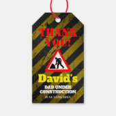 Dadchelor Party | VATER Dusche Gefallen Vielen Dan Geschenkanhänger (Vorderseite)