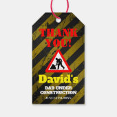 Dadchelor Party | VATER Dusche Gefallen Vielen Dan Geschenkanhänger (Rückseite)