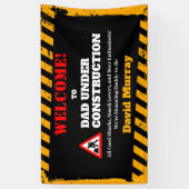 Dadchelor Party | VATER im Bau Banner (Vertikal)