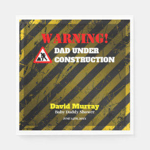 Dadchelor Party   VATER im Bau Serviette