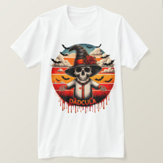 Dadcula Baby Announcement - Skeleton-Themed Baby T-Shirt