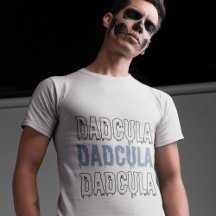 Dadcula Blue Halloween - Spooky & Fun Vater