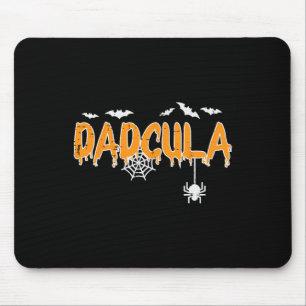 Dadcula Daddy Matching Family Halloween Costume Da Mousepad