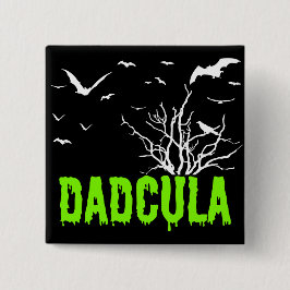 Dadcula Green Dripping Schriftart Flying Bats Butt Button
