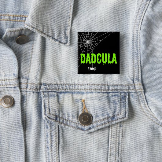 Dadcula Green Dripping Schriftart Spider Web Button (Beispiel)