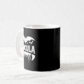 Dadcula Halloween Bat Vampire Fangs Bläheffekt Kaffeetasse (Vorderseite Links)