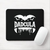 Dadcula Halloween Bat Vampire Fangs Bläheffekt Mousepad (Mit Mouse)