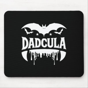 Dadcula Halloween Bat Vampire Fangs Bläheffekt Mousepad