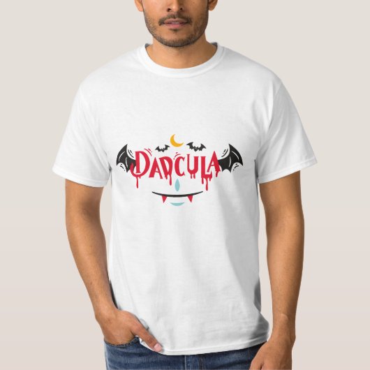 Dadcula Halloween T-Shirt (Vorderseite)